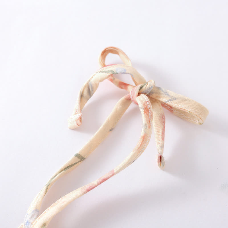 Floral Cotton Camisole Shorts Pajama Set - image 6