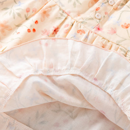 Floral Cotton Camisole Shorts Pajama Set - image 9