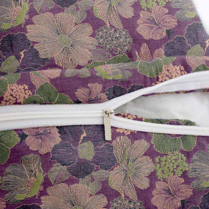 Peach Blossom Cotton Jacquard Square Pillowcases(2PCS) - image 3