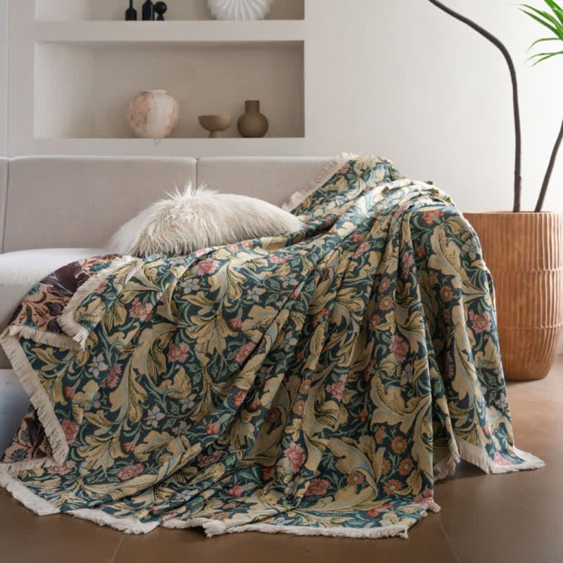 Jacquard Carnation Tapestry Sofa Protector - image 4