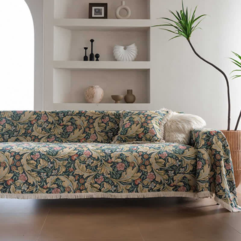 Jacquard Carnation Tapestry Sofa Protector - image 5