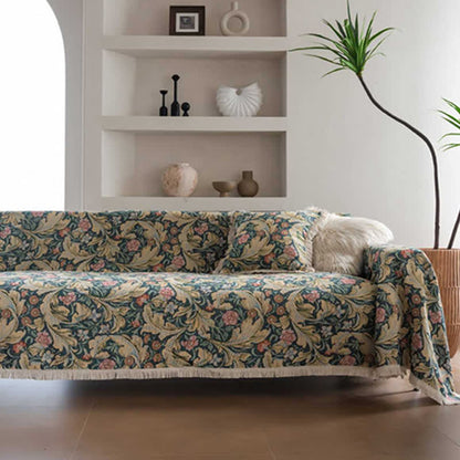 Jacquard Carnation Tapestry Sofa Protector - image 5