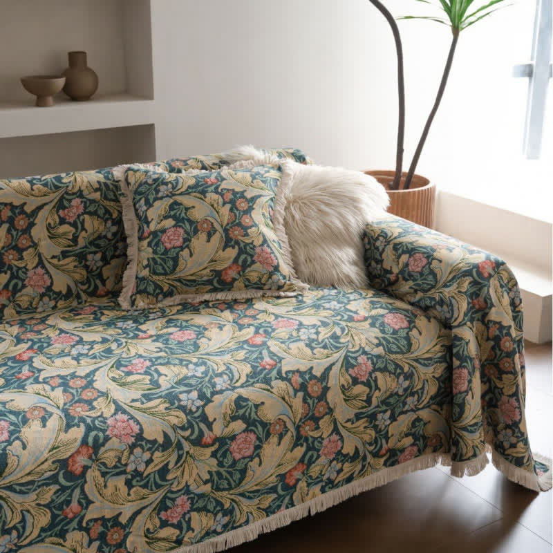 Jacquard Carnation Tapestry Sofa Protector - image 6