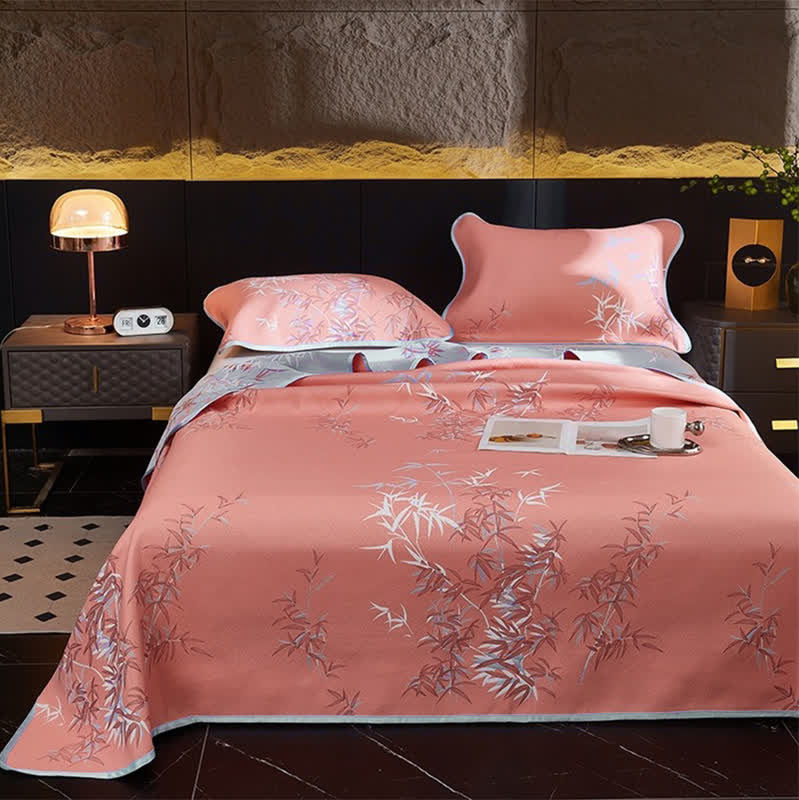 Cooling Reversible Rural Bamboo Coverlet - image 6