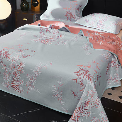 Cooling Reversible Rural Bamboo Coverlet - image 3