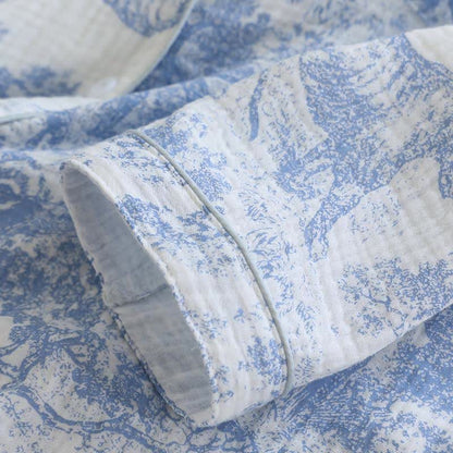 Tiger Tree Print Cotton Loungewear Set - image 9