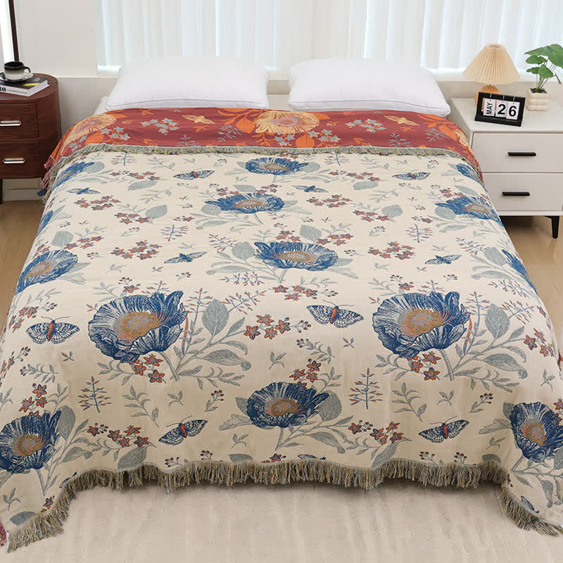 Lotus Pure Cotton Gauze Reversible Quilt - image 1