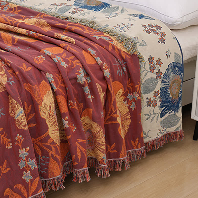 Lotus Pure Cotton Gauze Reversible Quilt - image 6