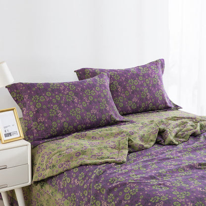 Plum Blossom Cotton Gauze Jacquard Quilt - image 1