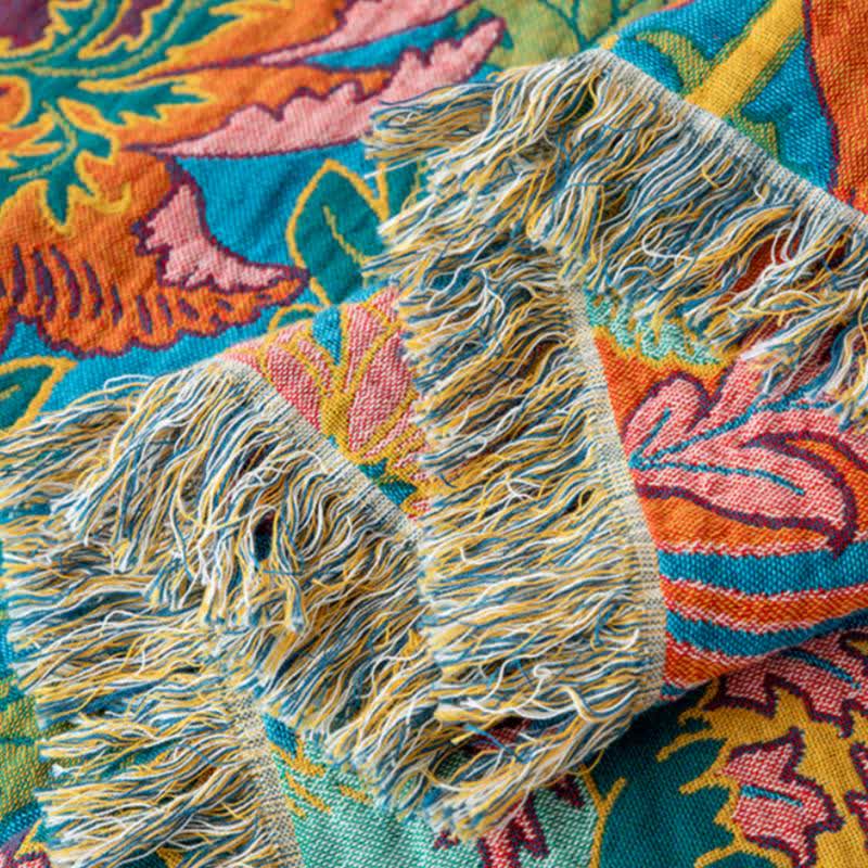 Poppy Natural Cotton Tassel Quilt - image 5