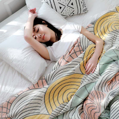 ownkoti Shell Print Cotton Quilt Reversible Blanket - image 10