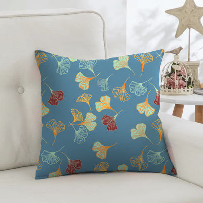 Ginkgo Biloba Cotton Jacquard Square Pillowcases(2PCS) - image 5