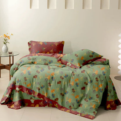 Ginkgo Biloba Cotton Bedding Set(4PCS) - image 37
