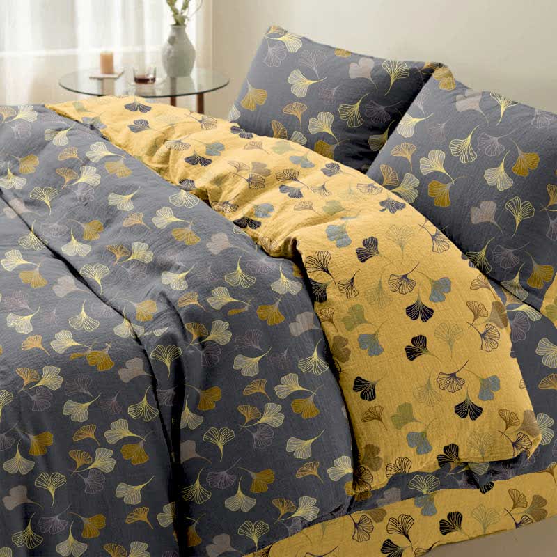 Ginkgo Biloba Cotton Bedding Set(4PCS) - image 34