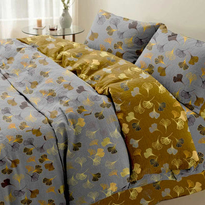 Ginkgo Biloba Cotton Bedding Set(4PCS) - image 18