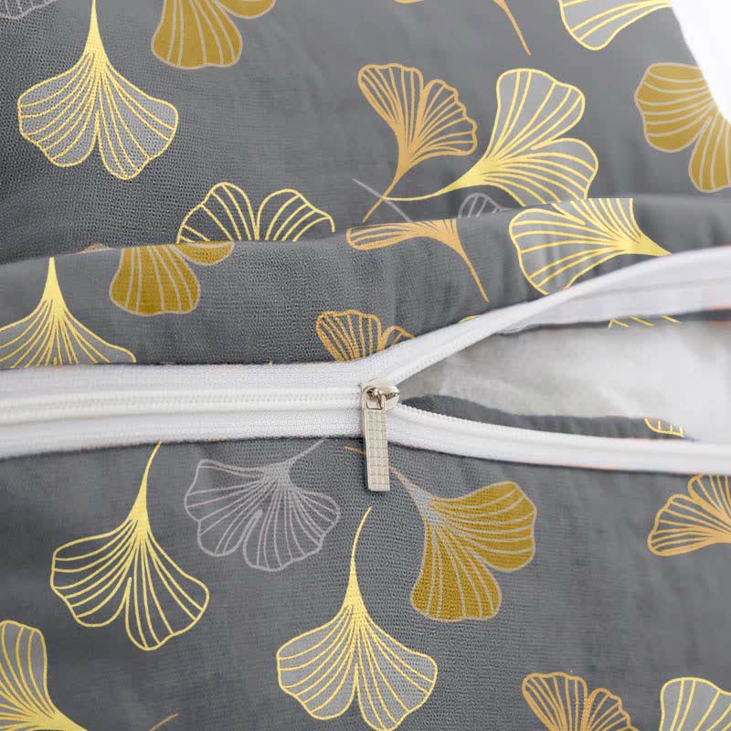 Ginkgo Biloba Cotton Jacquard Square Pillowcases(2PCS) - image 30