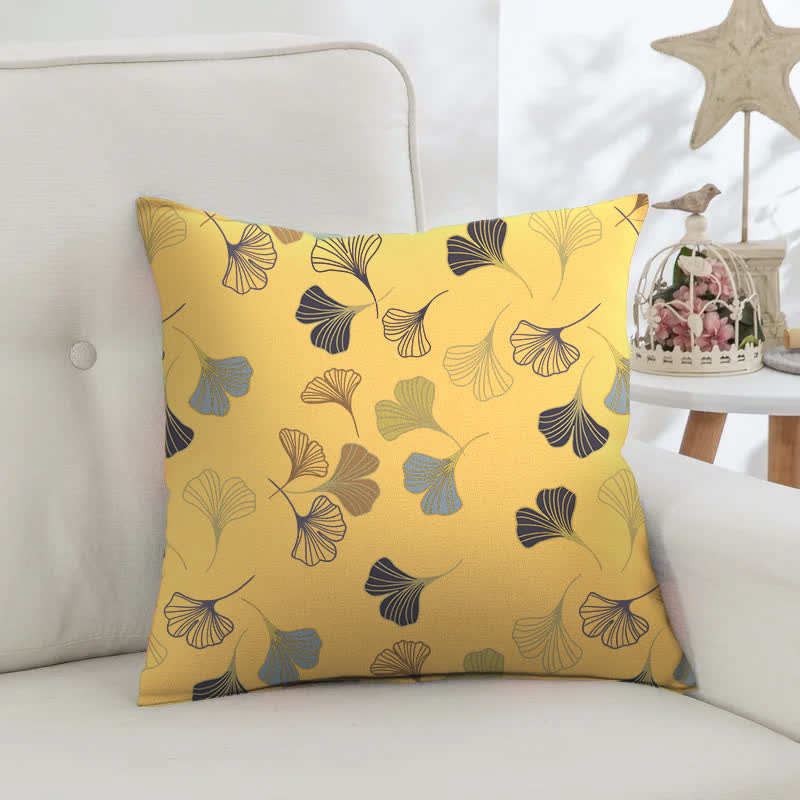 Ginkgo Biloba Cotton Jacquard Square Pillowcases(2PCS) - image 32