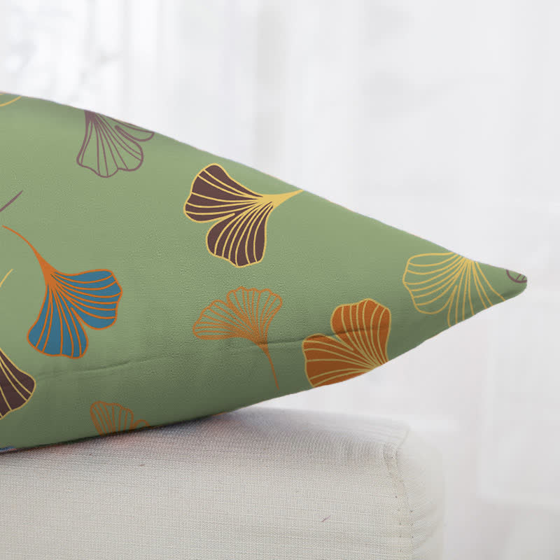 Ginkgo Biloba Cotton Jacquard Square Pillowcases(2PCS) - image 10