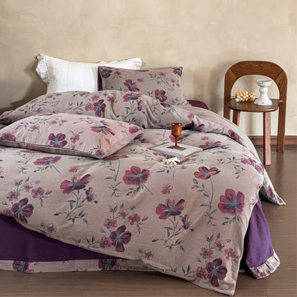 Nature-Inspired Cotton Gauze Bedding Set(4PCS) - image 4