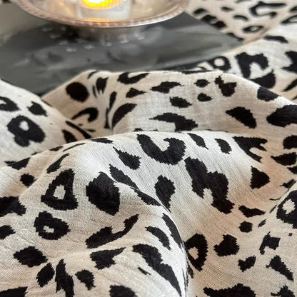 Leopard Print Natural Cotton Bedding Set(4PCS) - image 7