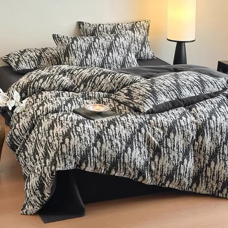 Ink Wash Natural Cotton Bedding Set(4PCS) - image 1