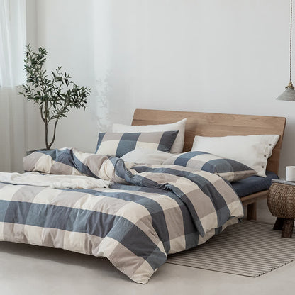 Simple Style Duvet Cover Dorm Bedding Set - image 6