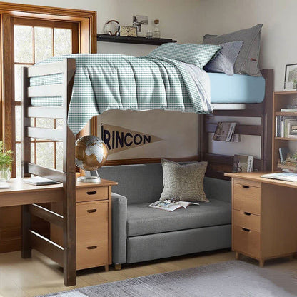 Cotton Plaid Duvet Cover Dorm Bedding Set - image 14