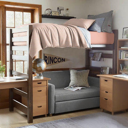 Cotton Plaid Duvet Cover Dorm Bedding Set - image 25
