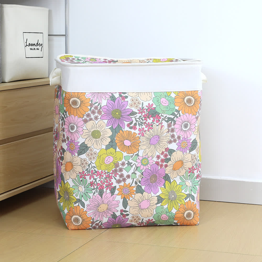 Floral Leaf Zipper Storage Bag - C - 3PCS - 20"L x 16"W x 24"H - image 8