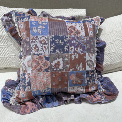 Vintage-Inspired Floral Accent Pillow - image 4