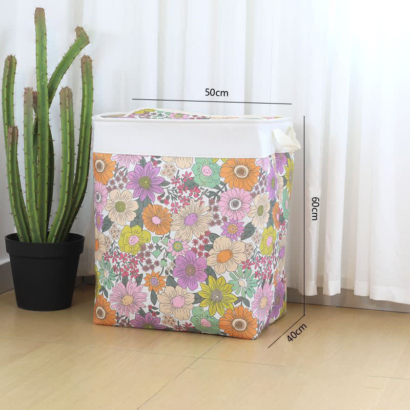 Floral Leaf Zipper Storage Bag - image 9
