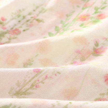 Pink Rose Padded Ruffle Sleeveless Nightwear - image 8