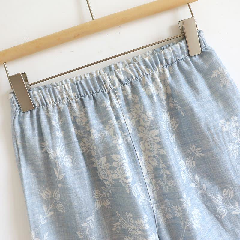 Rose Bow Cotton Tank Pajama Set - image 8