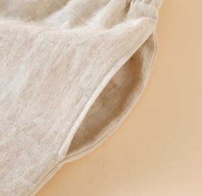 Couple Matching Cotton Linen Pajama Shorts - image 5