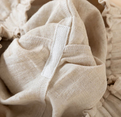 Couple Matching Cotton Linen Pajama Shorts - image 7