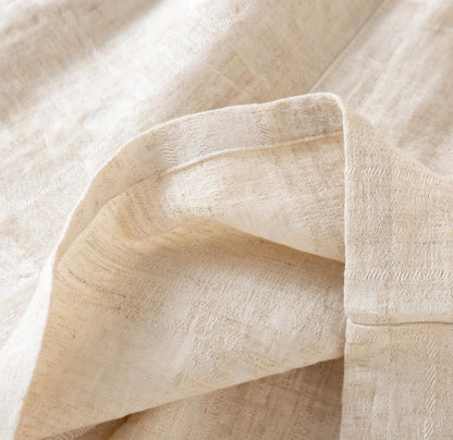 Couple Matching Cotton Linen Pajama Shorts - image 8