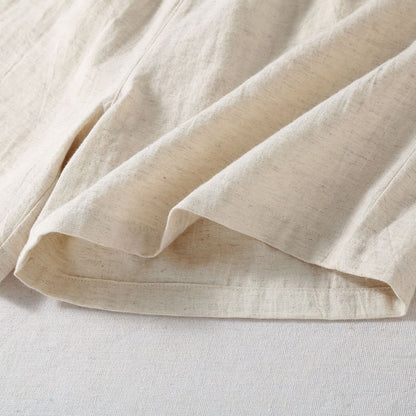 Natural Cotton Linen Pajama Shorts - image 7