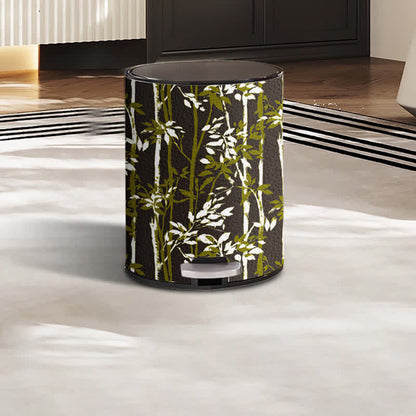 Rustic Tree Stainless Steel Trash Can - Brown - Foot Pedal - 10"W x 10"L x 15"H - image 10