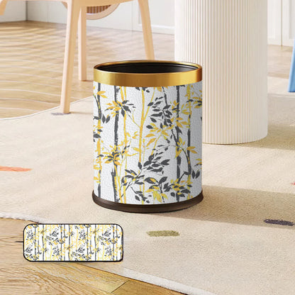 Rustic Tree Stainless Steel Trash Can - image 2