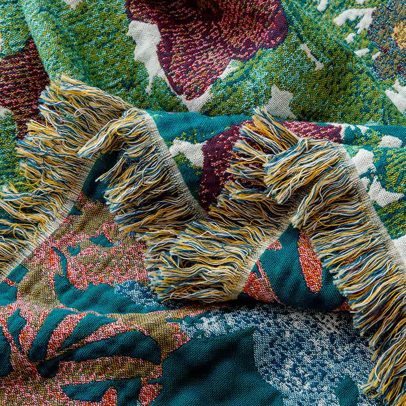 Forest Animal Organic Cotton Gauze Quilt - image 5