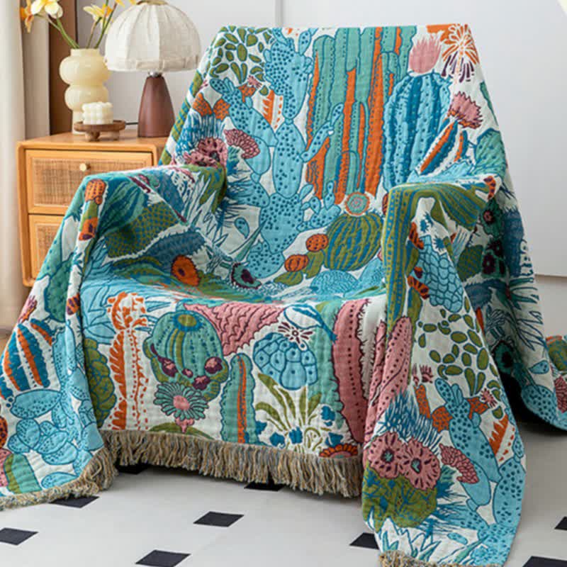 Cactus Organic Cotton Gauze Quilt - image 3