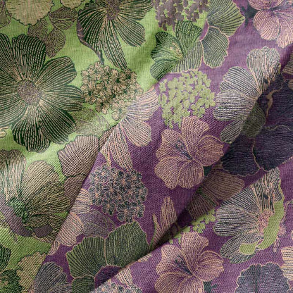 Peach Blossom Cotton Gauze Kimono Robe - image 9