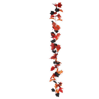 Halloween Artificial Maple Leaf Vine Garland - image 9