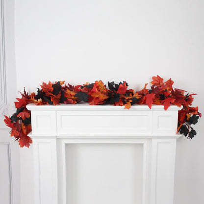 Halloween Artificial Maple Leaf Vine Garland - image 7