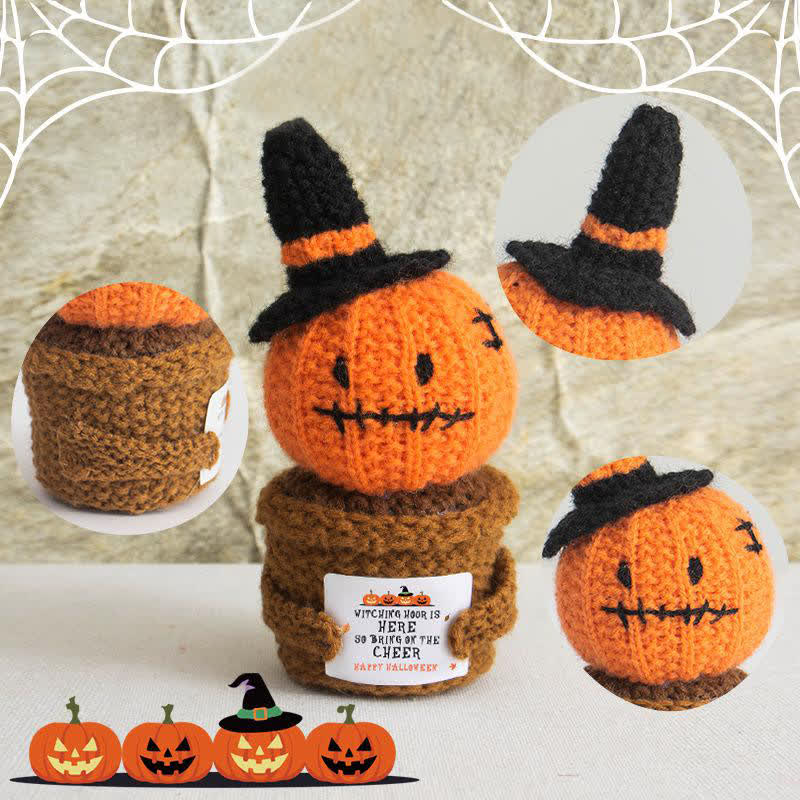 Halloween Crochet Potted Plant Ornament - image 6