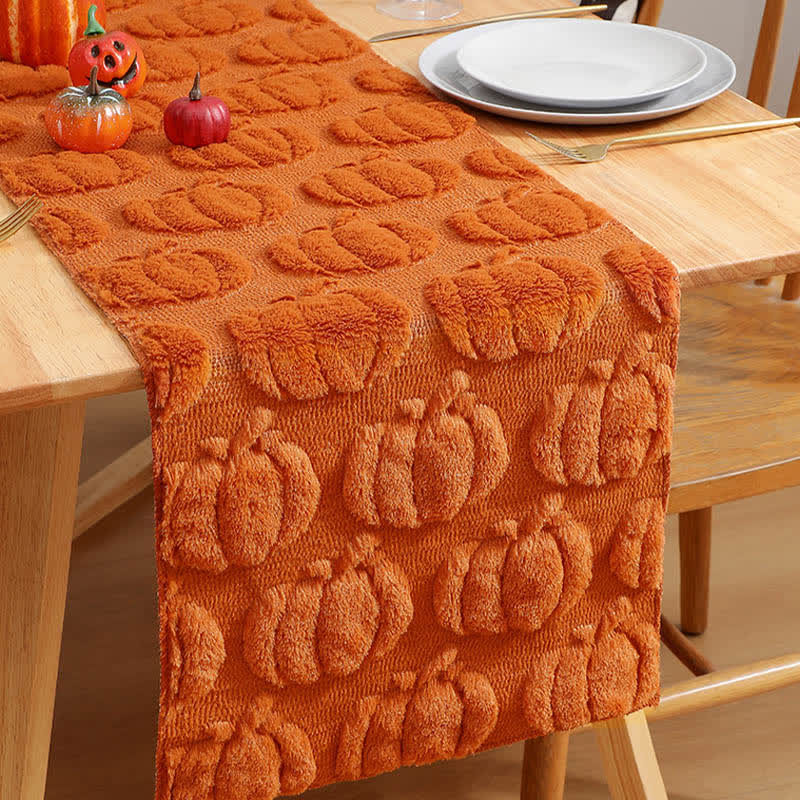 Halloween Pumpkin Quilted 3D Table Runner - image 4
