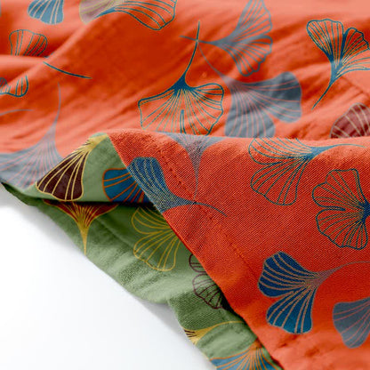 Ginkgo Cotton Gauze Kimono Loungewear Set - image 15