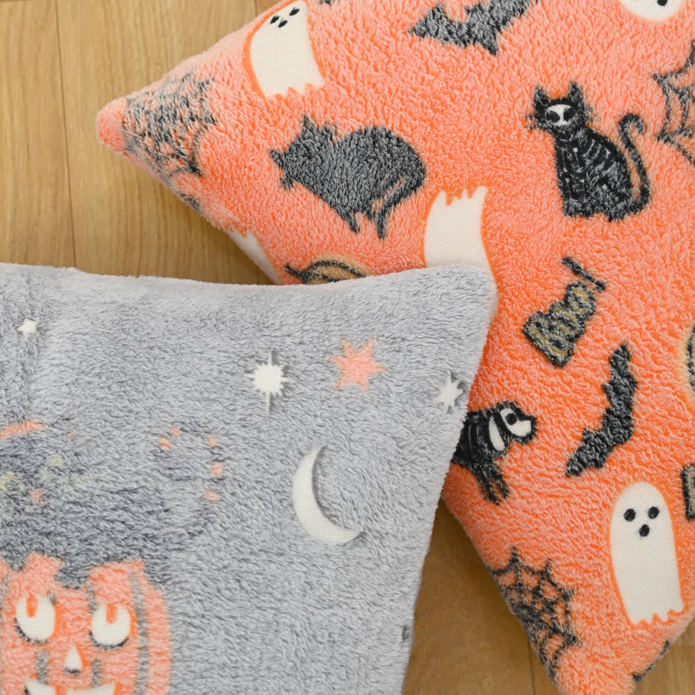 Halloween Flannel Luminous Throw Pillow - image 4
