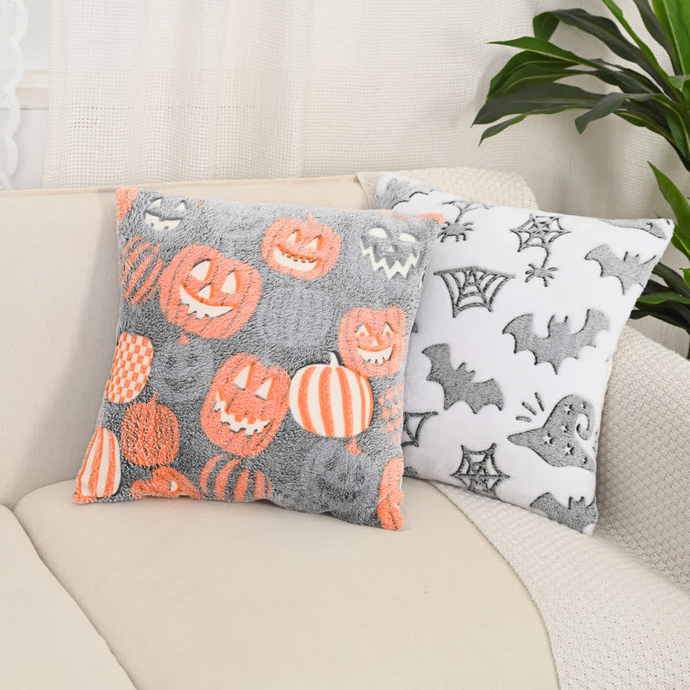 Halloween Flannel Luminous Throw Pillow - image 3