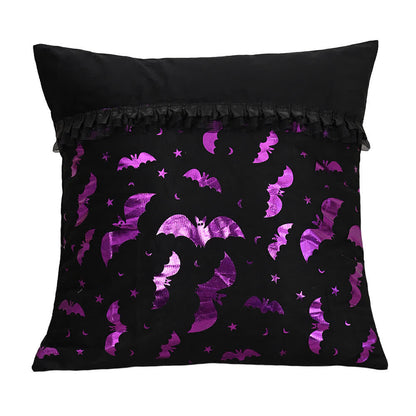 Halloween Element Decorative Pillow - D - Pillowcase with Core - 18" x 18" - image 9